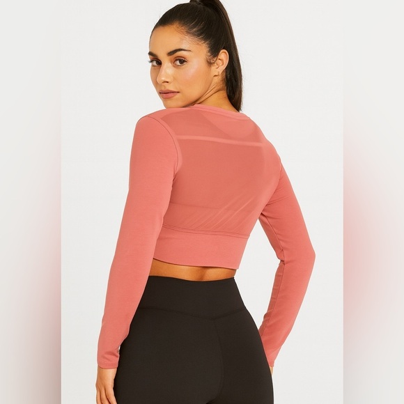 Victoria's Secret Tops - Victoria’s Secret Sport‎ Cropped Mesh Top- Medium